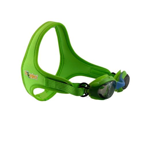 Frogglez - Silicon Swimming Goggles with Neoprene Head Band